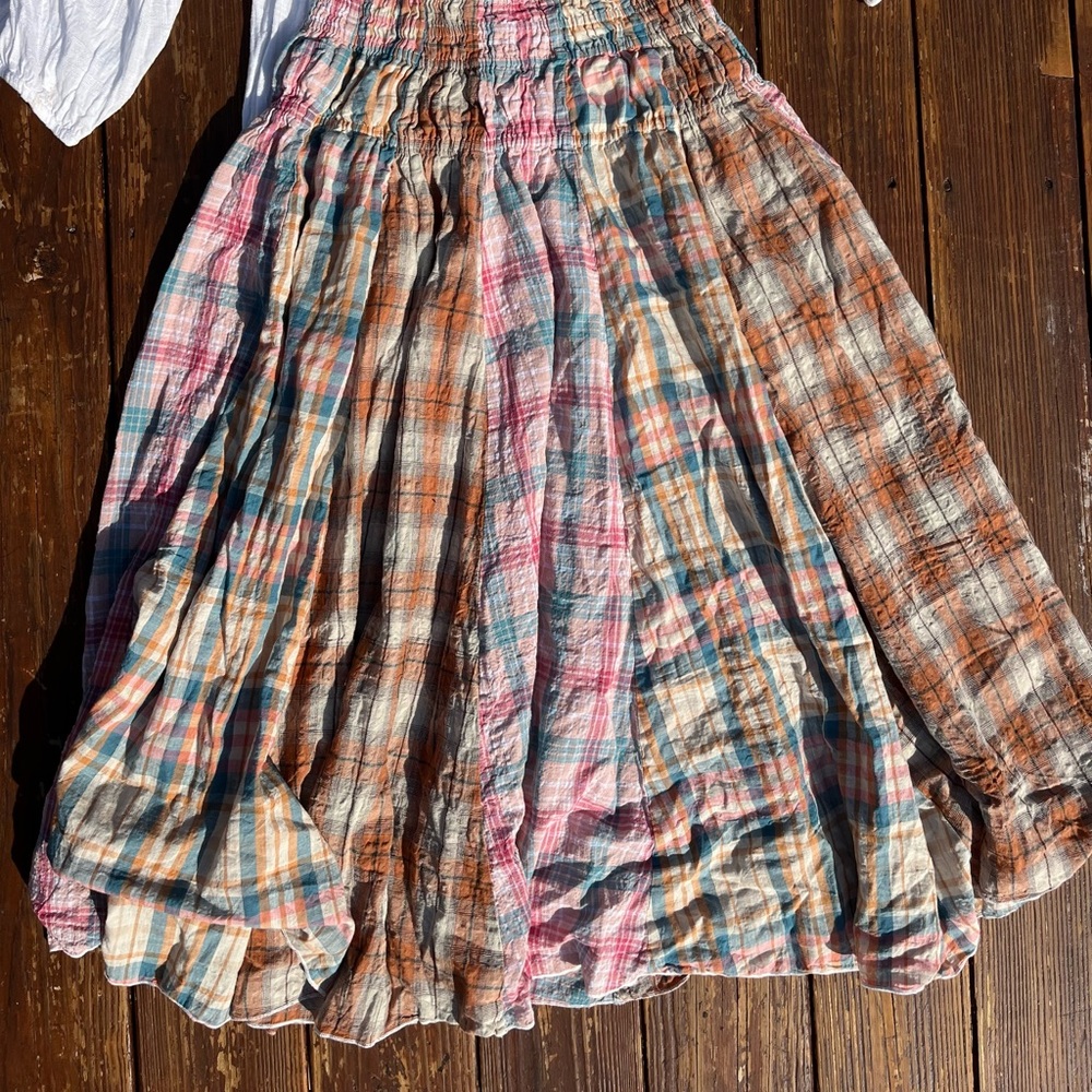 patchwork maxi skirt - Picture 2 of 2